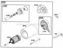 Page N Diagram and Parts List for 290447-0041-01  Briggs and Stratton Engine